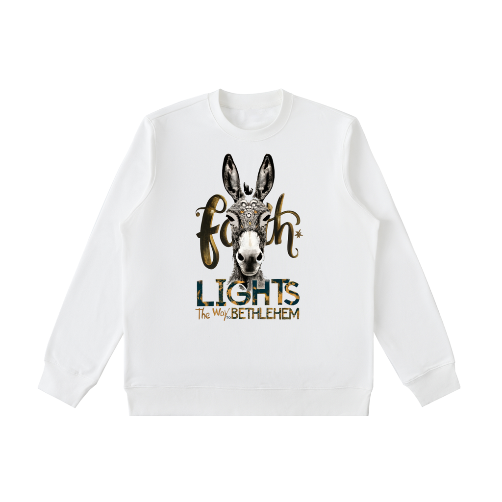 🎄 "Faith Lights" Essential Crewneck  Sweatshirt 🎄