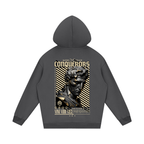 "Conquerors" Streetwear Fleece Hoodie