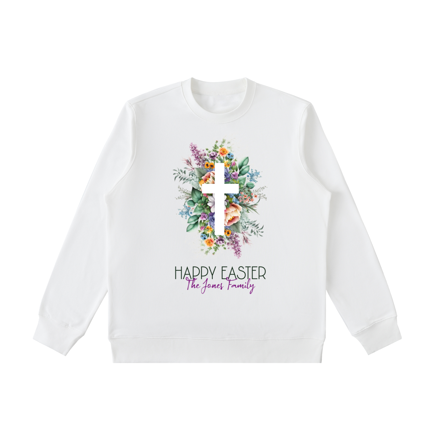 "Happy Easter" Essential Crewneck Sweatshirt
