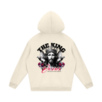 "THE KING JESUS" Streetwear Fleece Hoodie