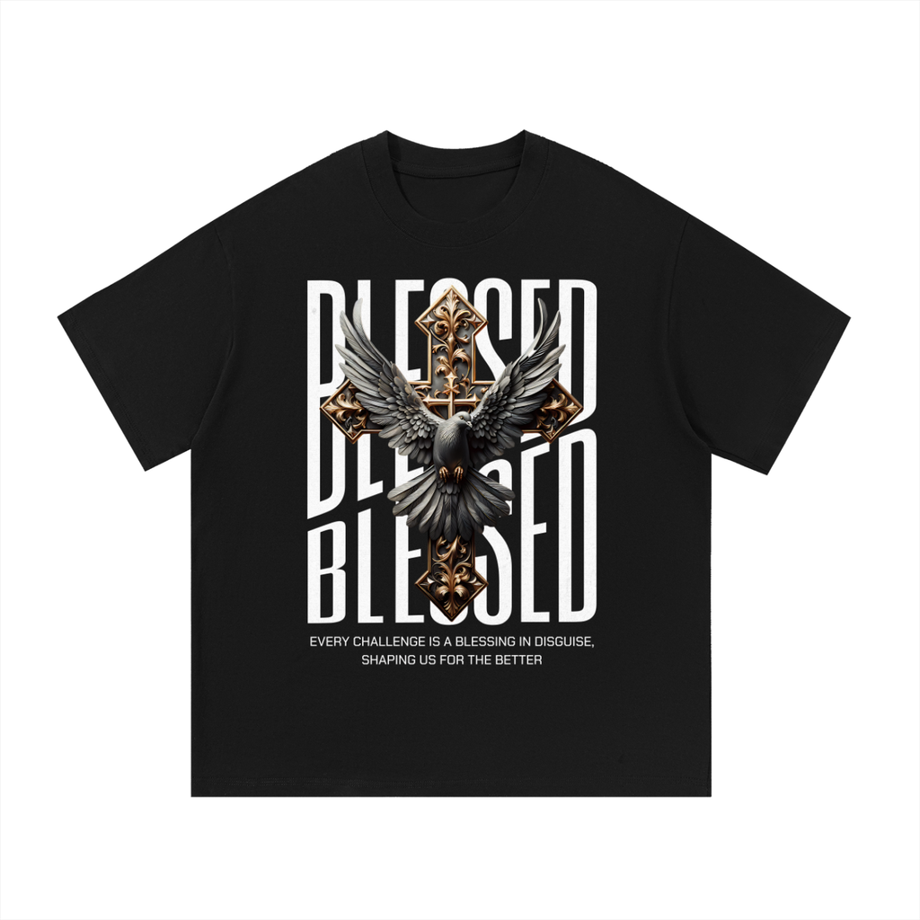 "BLESSED" Essential Cotton T-Shirt