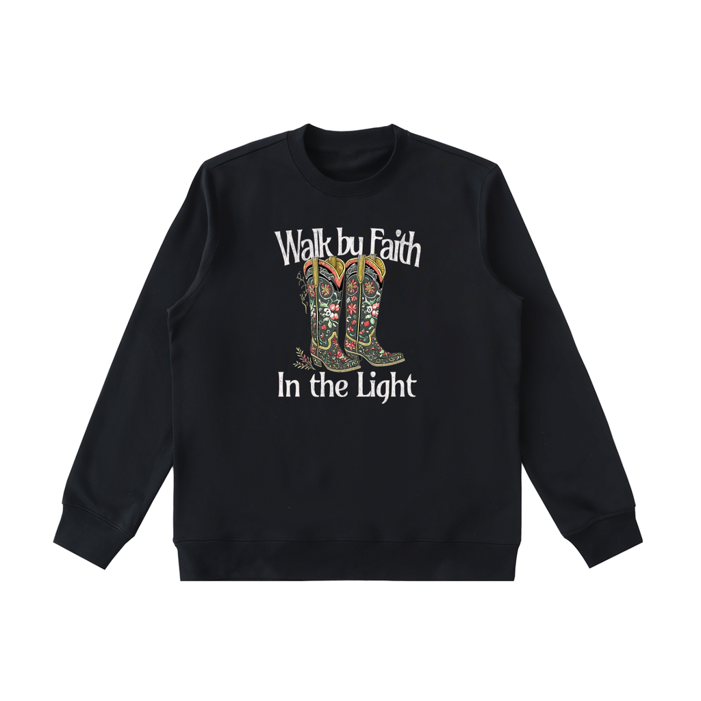 🎄 "Walk By Faith" Essential Crewneck  Sweatshirt 🎄