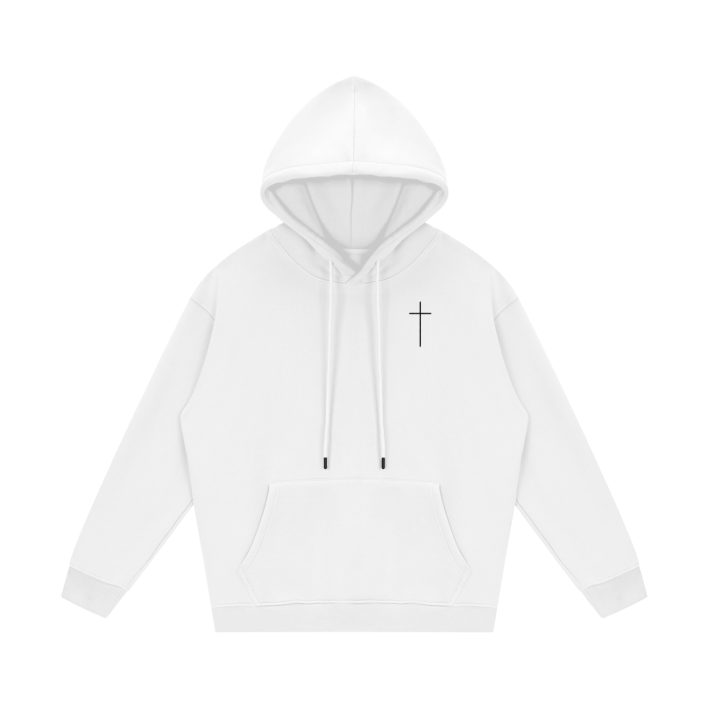 "FORGIVE LIKE JESUS DID" Streetwear Fleece Hoodie
