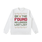 🎄 "Found No Longer Lost List" Essential Crewneck  Sweatshirt 🎄