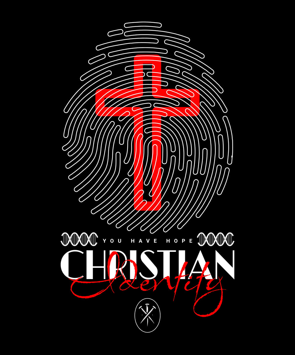 "Christian Identity" Snow Wash Oversized Sweatshirt