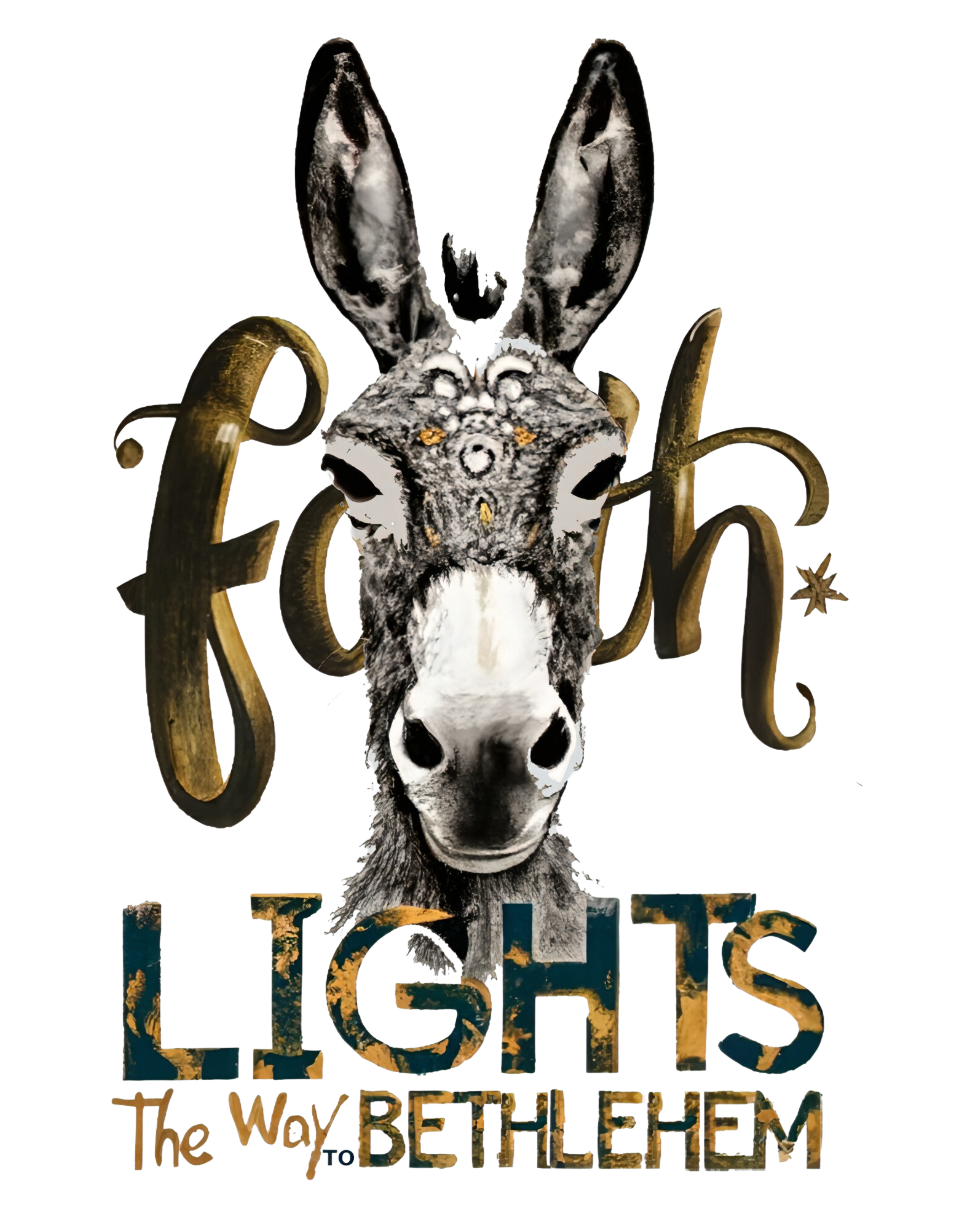 🎄 "Faith Lights" Essential Crewneck  Sweatshirt 🎄