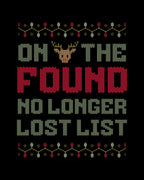 🎄 "Found No Longer Lost List" Essential Crewneck  Sweatshirt 🎄