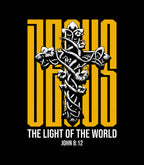 "The Light Of The World" Snow Wash Oversized Sweatshirt