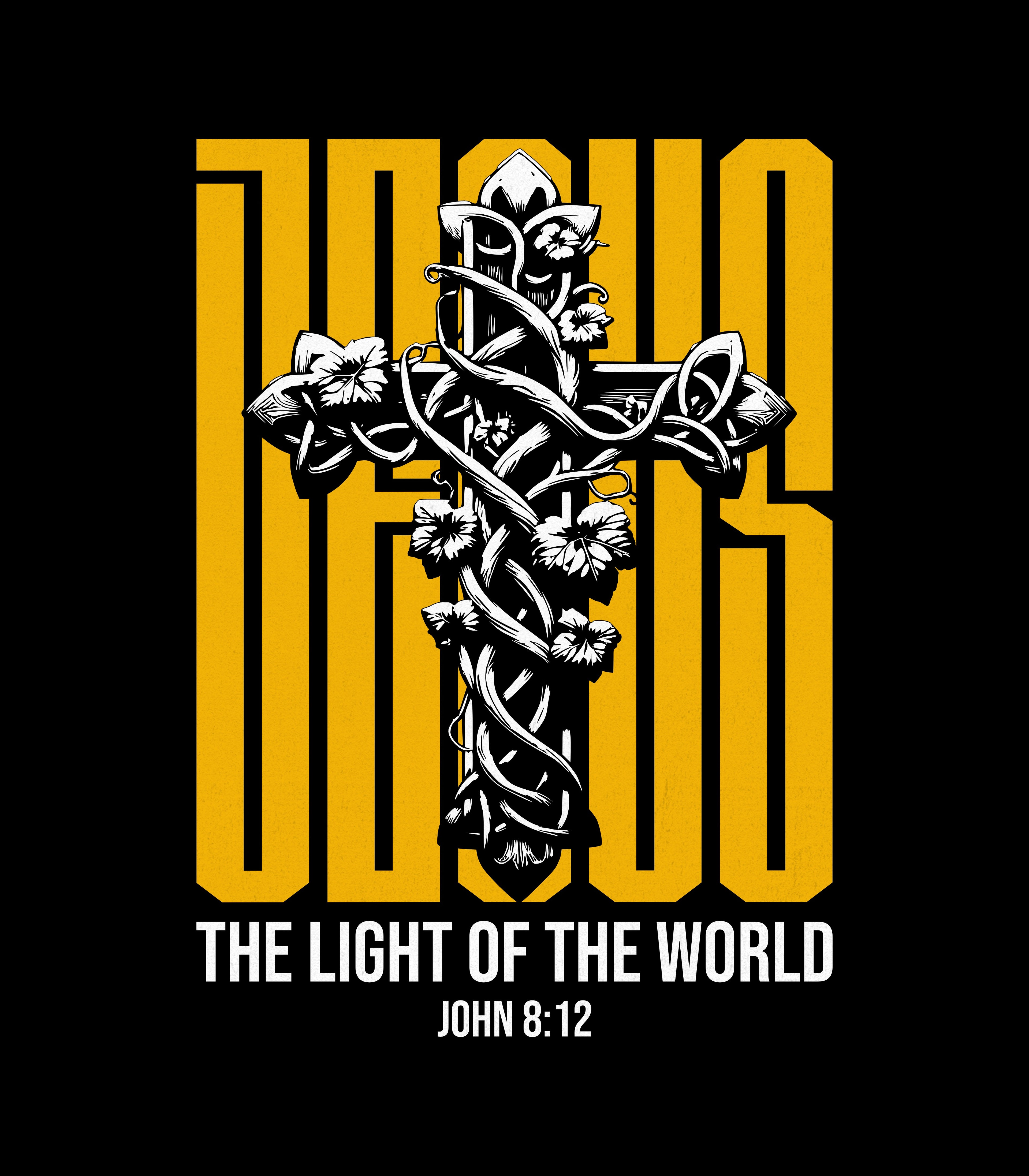 "The Light Of The World" Snow Wash Oversized Sweatshirt