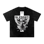 "Blessed" Snow Washed T-Shirt