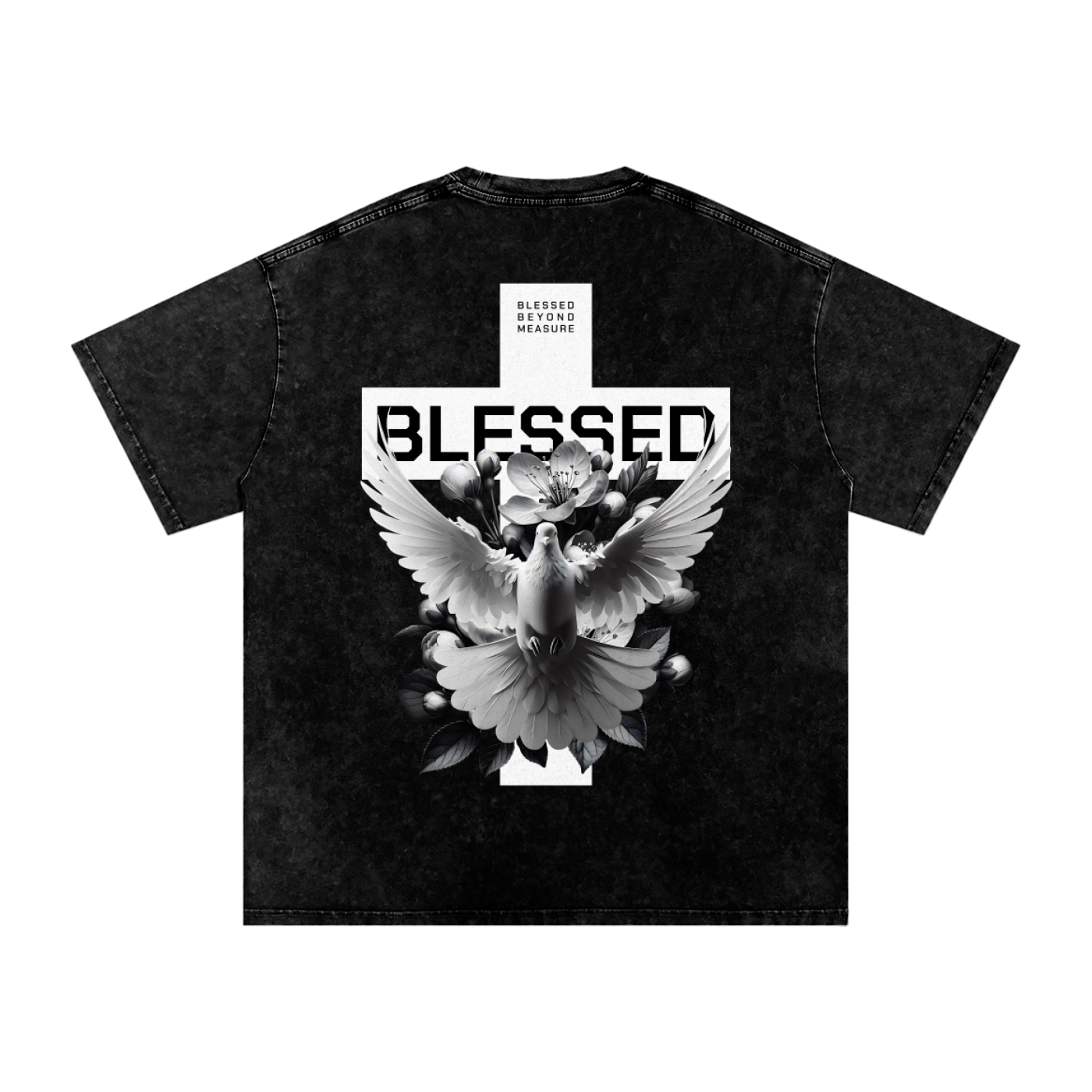 "Blessed" Snow Washed T-Shirt