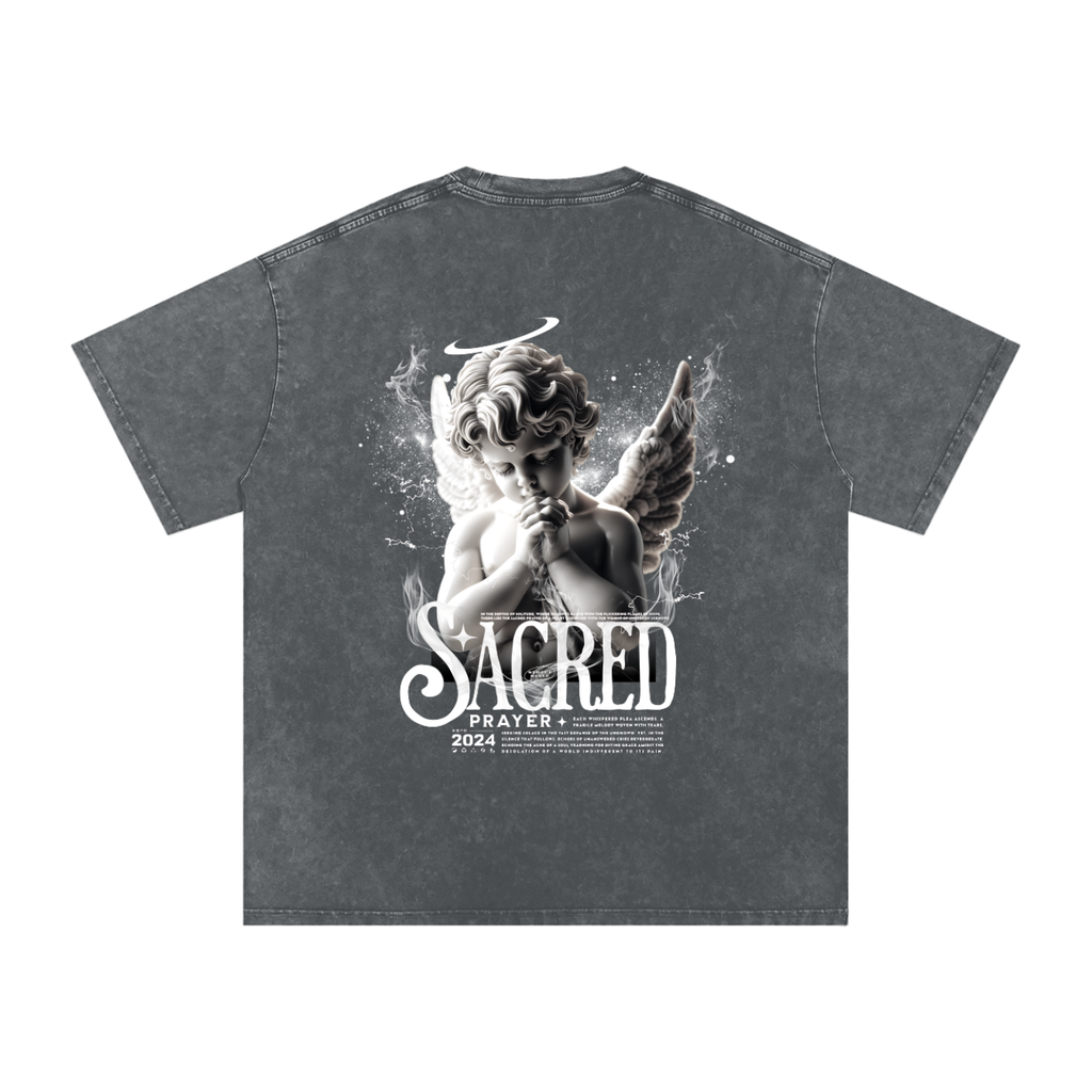 "Sacred" Snow Washed T-Shirt