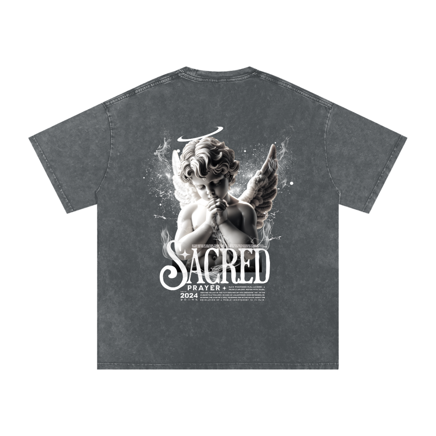 "Sacred" Snow Washed T-Shirt
