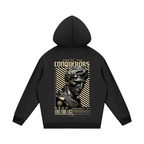 "Conquerors" Streetwear Fleece Hoodie